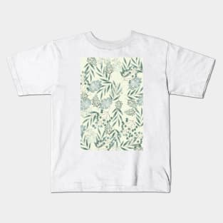 Floral Pattern Kids T-Shirt